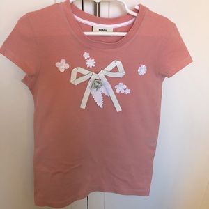 Fendi t-shirt, size 6 little girl